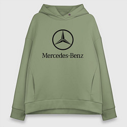 Женское худи оверсайз Logo Mercedes-Benz