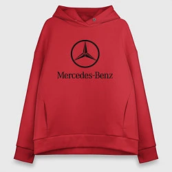 Женское худи оверсайз Logo Mercedes-Benz