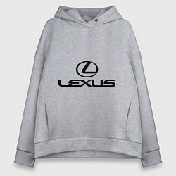 Женское худи оверсайз Lexus logo