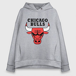 Женское худи оверсайз Chicago Bulls