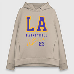 Женское худи оверсайз Lebron 23: Los Angeles