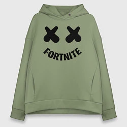 Женское худи оверсайз FORTNITE x MARSHMELLO