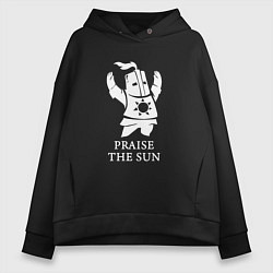 Женское худи оверсайз Praise the Sun