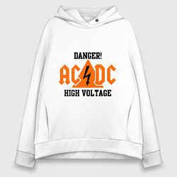 Женское худи оверсайз AC/DC: High Voltage