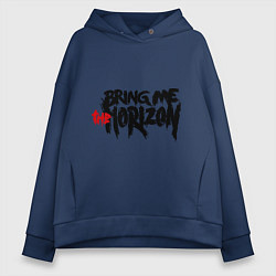 Женское худи оверсайз Bring me the horizon