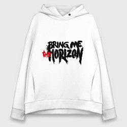 Женское худи оверсайз Bring me the horizon