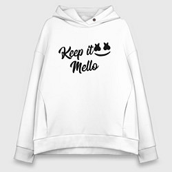 Женское худи оверсайз Keep it Mello