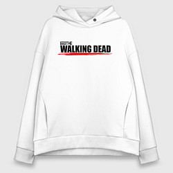 Толстовка оверсайз женская Крылья, цвет: белый