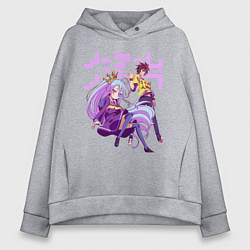 Женское худи оверсайз No Game No Life