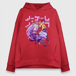 Женское худи оверсайз No Game No Life