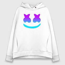 Толстовка оверсайз женская MARSHMELLO, цвет: белый