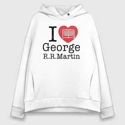 Женское худи оверсайз I Love George Martin