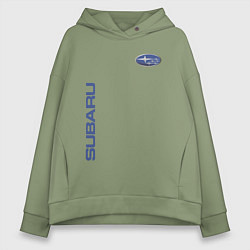 Женское худи оверсайз SUBARU