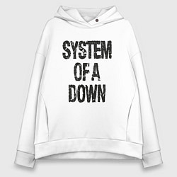 Женское худи оверсайз System of a down