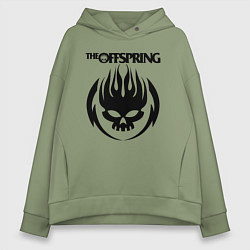 Толстовка оверсайз женская THE OFFSPRING, цвет: авокадо