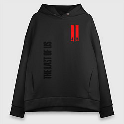 Толстовка оверсайз женская THE LAST OF US II, цвет: черный