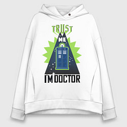 Женское худи оверсайз Trust me, i'm doctor who