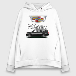 Женское худи оверсайз Cadillac