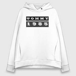 Толстовка оверсайз женская Tommy 1985, цвет: белый
