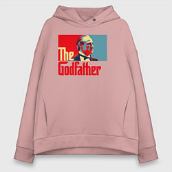 Женское худи оверсайз Godfather logo