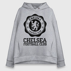 Женское худи оверсайз Chelsea FC: Emblem