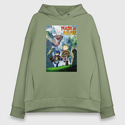 Женское худи оверсайз Made in Abyss Созданный в Бездне