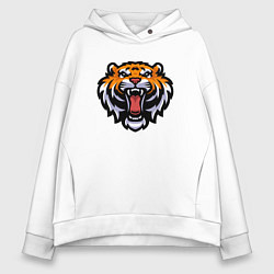 Женское худи оверсайз Tiger Head