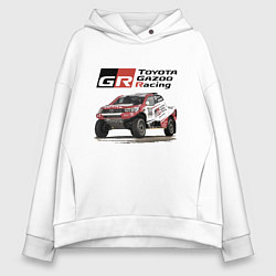 Женское худи оверсайз Toyota Gazoo Racing Team, Finland Motorsport