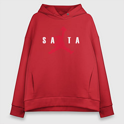 Женское худи оверсайз AIR SANTA - ЭЙР САНТА