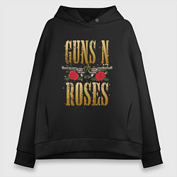 Женское худи оверсайз GUNS N ROSES , ГРУППА