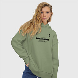 Толстовка оверсайз женская Tottenham Униформа Чемпионов, цвет: авокадо — фото 2