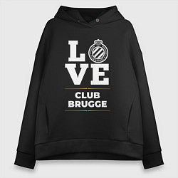 Женское худи оверсайз Club Brugge Love Classic