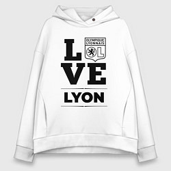 Женское худи оверсайз Lyon Love Классика
