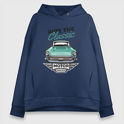 Женское худи оверсайз Ride the classic