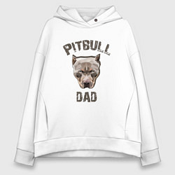 Женское худи оверсайз Pitbull dad