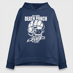 Женское худи оверсайз FFDP skull