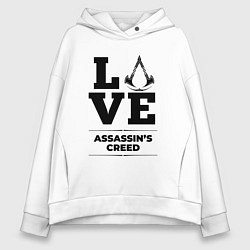 Женское худи оверсайз Assassins Creed love classic