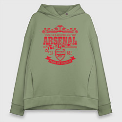 Женское худи оверсайз Arsenal 1886