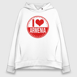 Женское худи оверсайз Love Armenia