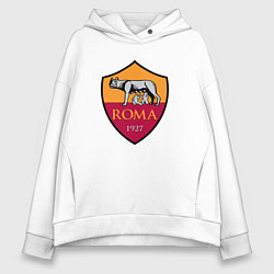 Толстовка оверсайз женская Roma sport fc, цвет: белый