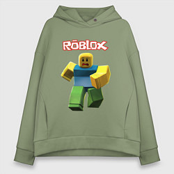 Женское худи оверсайз Roblox бегущий персонаж