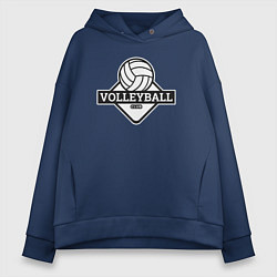 Женское худи оверсайз Volleyball club