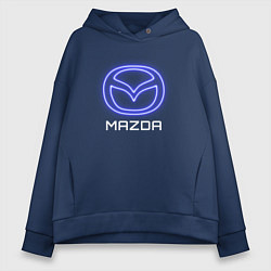 Женское худи оверсайз Mazda neon