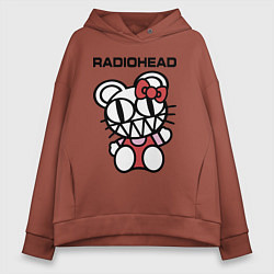 Женское худи оверсайз Radiohead toy