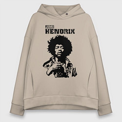 Женское худи оверсайз Johnny Allen Hendrix