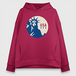Женское худи оверсайз Liberty USA