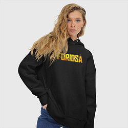 Толстовка оверсайз женская Furiosa - A Mad Max Saga, цвет: черный — фото 2