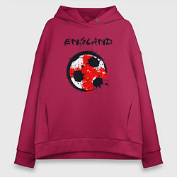 Женское худи оверсайз Football England