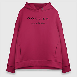 Женское худи оверсайз BTS Golden