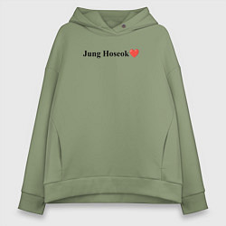 Женское худи оверсайз BTS Jung Ho-seok